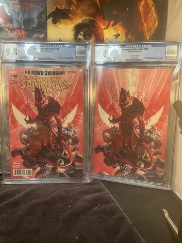 Amazing Spider-Man #799 Alex Ross Virgin & Edition CGC 9.8 Red Goblin Miles Silk