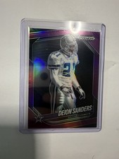 2025 Panini Prizm Black Football Deion Sanders Purple /99 Cowboys