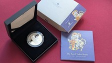 Royal Mint Tudor Beasts The Yale of Beaufort 2023 1oz Silver Proof Coin COA 3261