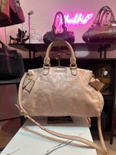 Miu Miu Dust Pink Leather Vitello Lux Bow Bag