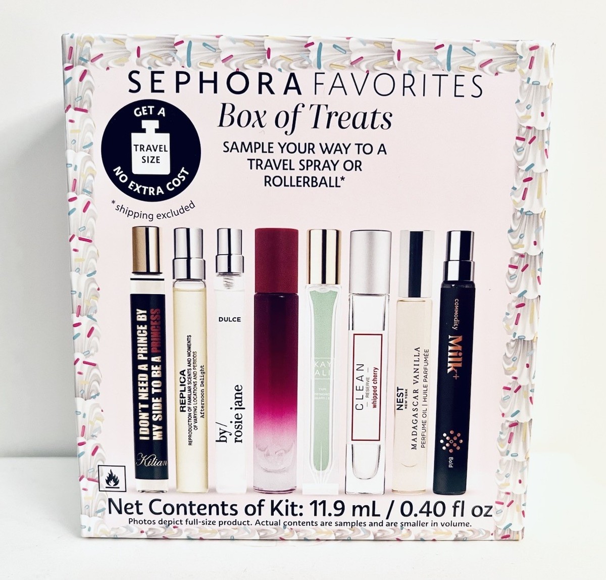 Sephora Favorites Perfume Sampler Set in Box of Treats Gourmand +