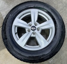 KIA SORENTO 17x7 5 SPOKE SILVER ALLOY WHEEL W...