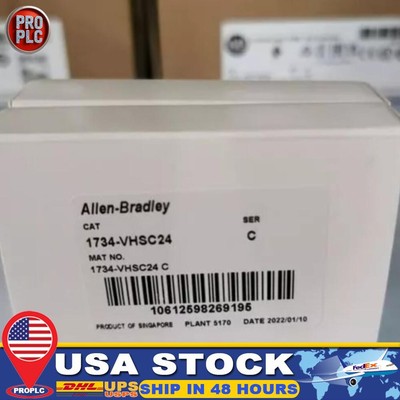 AB 1734-VHSC24 NEW Sealed 1734VHSC24 POINT I/O Counter Module US Free Tax