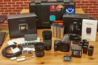 PhaseOne KIT: 645DF+ Medium format Camera, PhaseOne P65+ Digital