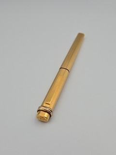 Vintage Must de Cartier Trinity Gold Plated Ballpoint Pen