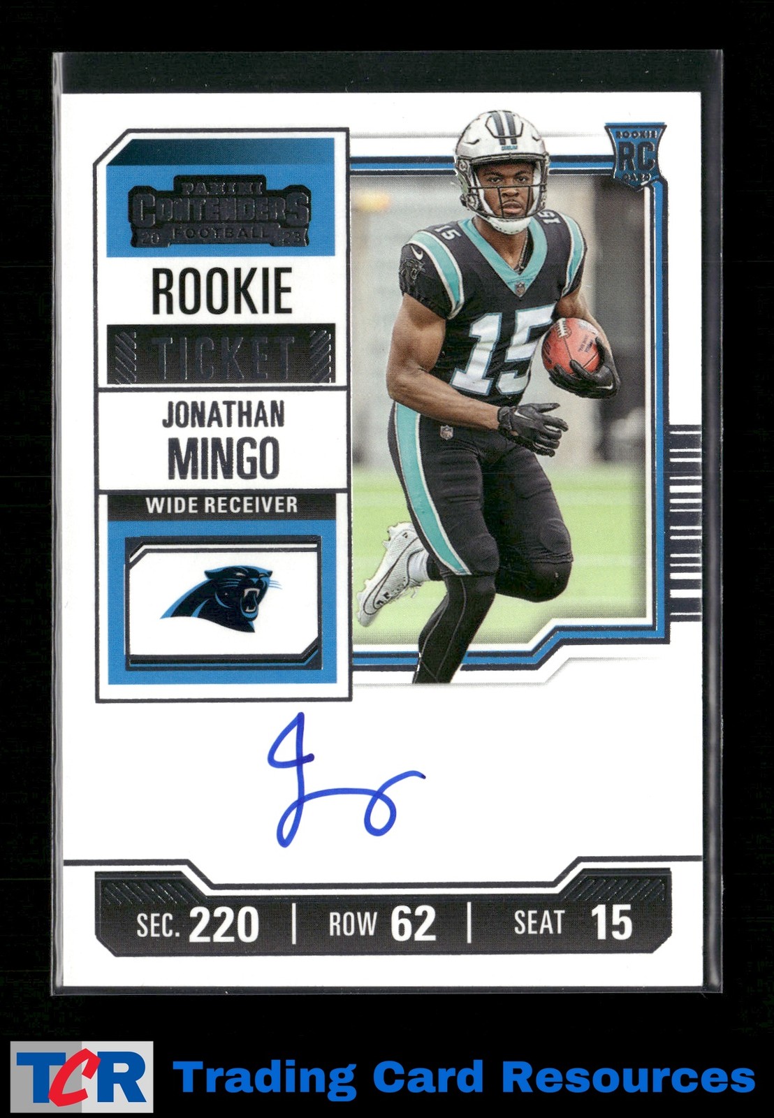 2023 Panini Contenders #119 Jonathan Mingo Auto