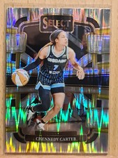 Chennedy Carter #29 2024 Select WNBA Silver Flash Prizm Sky W0123A