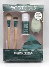 EcoTools Feeling Festive 5-Piece Face Essentials Set New 