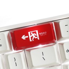  Pc Gaming Key Caps Computer Keycaps for Esc Keyboard Replacement