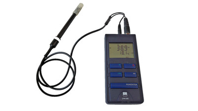 Endress+Hauser CPM 280 Tragbares pH-Meter Tester mit pH-Elektrodensonde getestet Wor