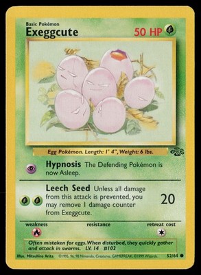 Exeggcute Common Base Set 2 074/130 NM