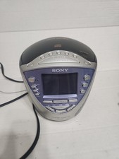 Sony ICF-CD853V Dream Machine CD Player AM/FM/WX Clock Radio - Y2K VTG - TESTED