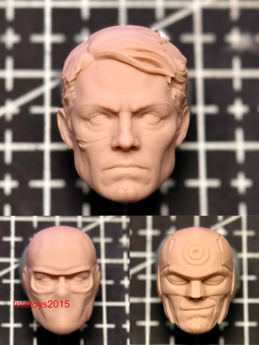 1:6 1:12 1:18 Daredevil Bullseye Man Head Sculpt for12''6'' 3.75