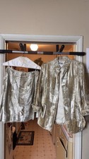 Metallic Blazer and Skirt Set 1960