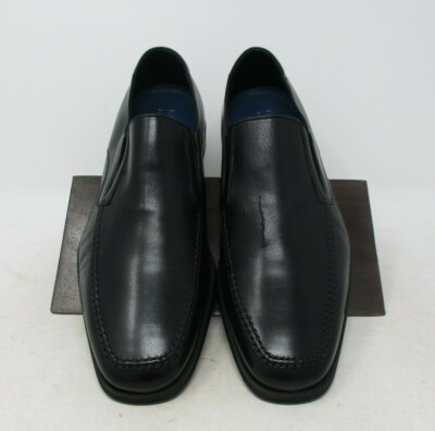 Magnanni Madrid Black Leather Dress Loafers Slip on Shoes Style 16923 Magnanni Madrid Men main image 3