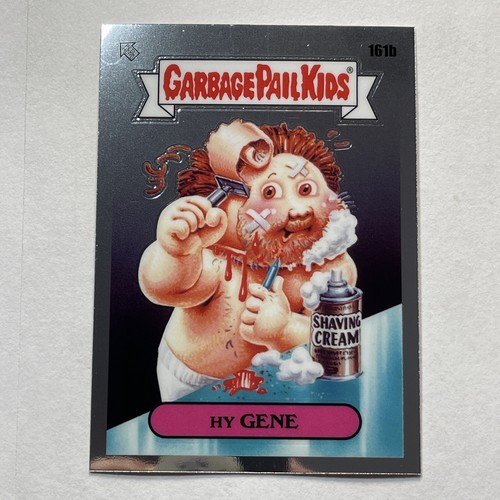 2021 Topps Garbage Pail Kids Series 4 Chrome HY GENE GPK Card #161b - 第 1/2 張圖片