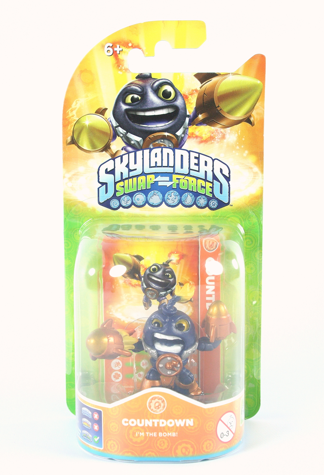 SKYLANDERS Swap Force COUNTDOWN action figure toy PS3 PS4 Wii XBox One - NEW!