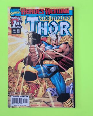 Thor #1 Vol. 2 1998 Marvel Comics 1st App MID GRADE Comic Book L24-14