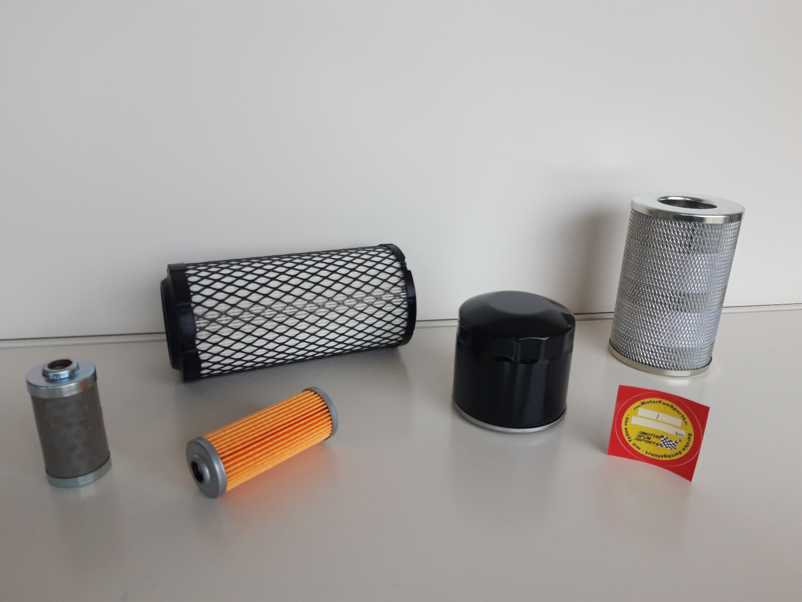 Filter Set (Large) Suitable For Komatsu PC 14 R-2 with Engine 3D67E Ab Year 2007