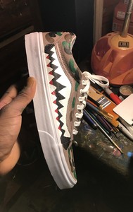 bape vans custom