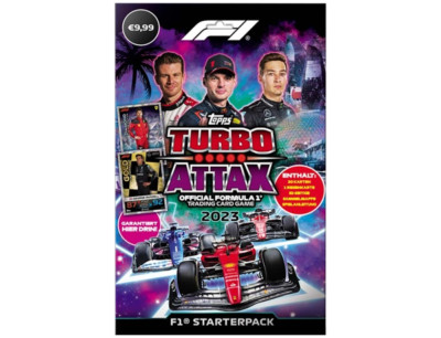 Topps Formula 1 Turbo Attax 2023 Trading Cards   1x Starter Pack Sammelmappe
