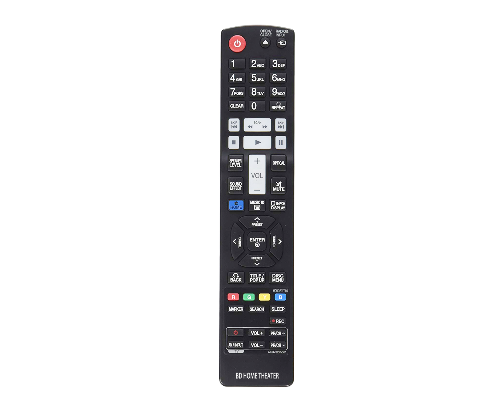 Replace Remote LG Home Theater AKB73275501 BH5140S LHB335 LHB535 LHB975 S54T1W eBay
