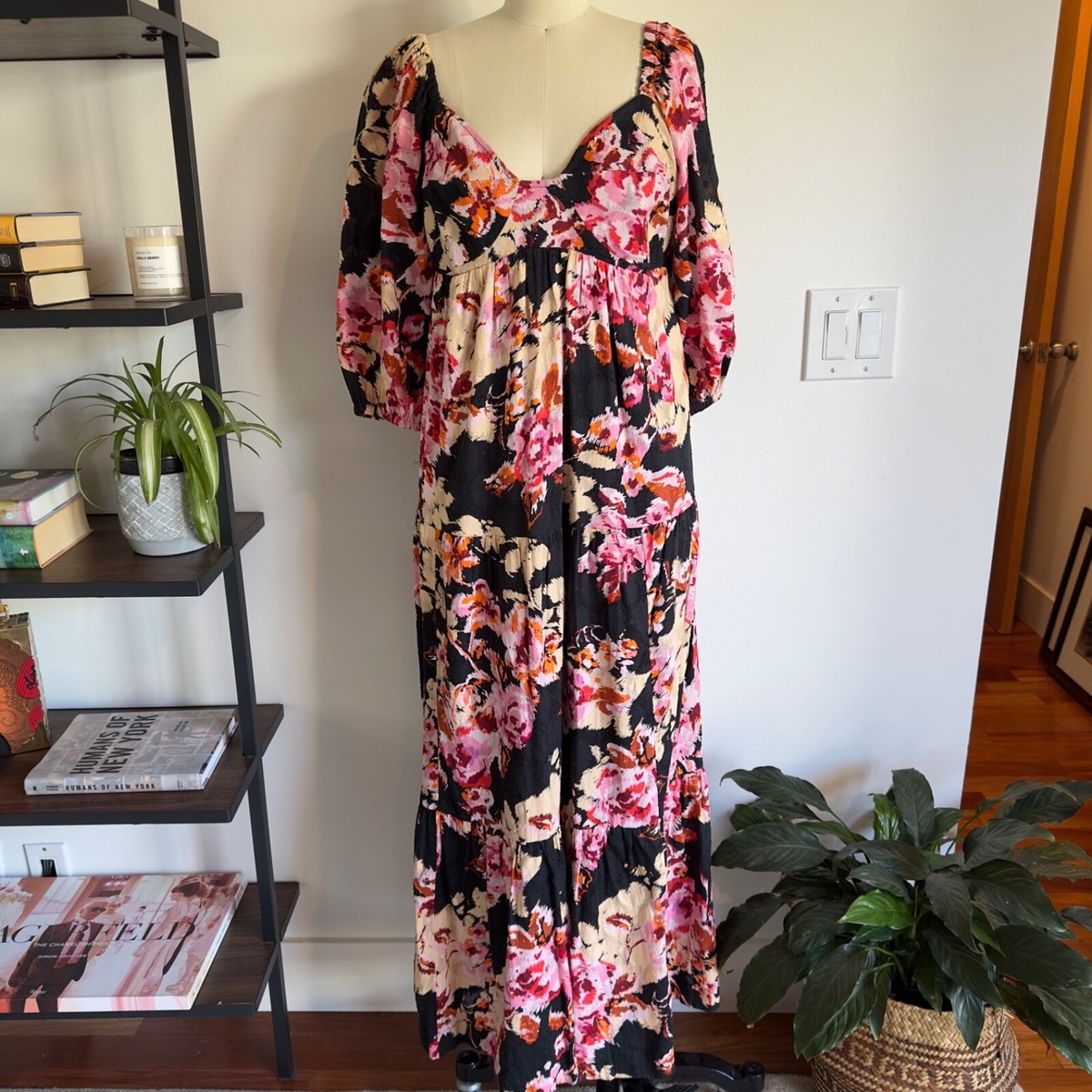 ruched cotton maxi dress Aurora Ruched Organic Cotton Maxi Dress Spring Green / XS