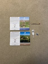 KARTY WYNIKÓW TROON NORTH GOLF(2) / NARZĘDZIE DO DIVOT / OŁÓWEK - SCOTTSDALE, AZ - NOWE