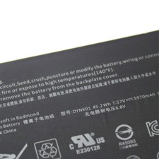 5970mAh G3HTA036H DYNK01 Battery For Microsoft Surface Laptop 1 2 1769 13.5"