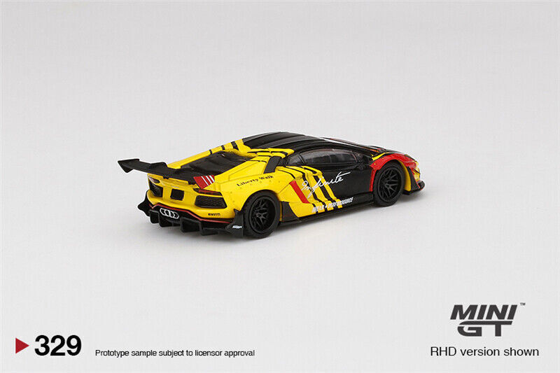 MINI GT 1:64 Lambo Aventador e Motorsports car in box | eBay