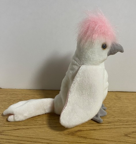Ty Kuku The Cockatoo Plush Toy January 5 1997 Collectible Beanie Baby - Picture 4 of 10