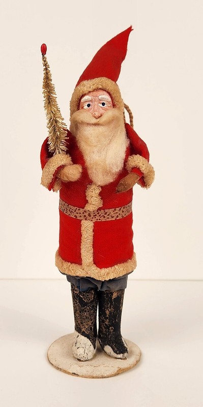 VINTAGE 1950's SANTA  CLAUS JAPAN 9" Tall