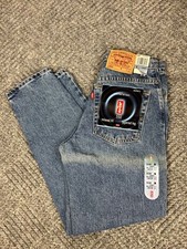 Vintage Levis 550 Jeans Womens Size 9 Blue Denim Relaxed Fit Tapered NWT