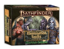 Pathfinder RPG: Abomination Vaults Battle Cards RPG Roleplaying Game Second Ed.