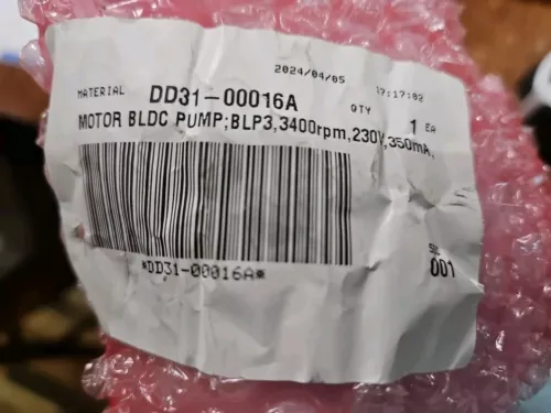 DD31-00016A SAMSUNG OEM Dishwasher Drain Pump 