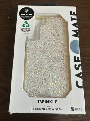 Case-Mate Sparkle Diamond Design Twinkle Case for Samsung Galaxy S22+ / S22 Plus