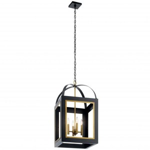 Kichler 52029bknbr Large Foyer Pendant 4lt Ebay