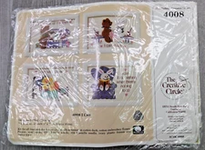 The Creative Circle Needlepoint  #4008 I Can Baby Adorable Embroidery Craft Art