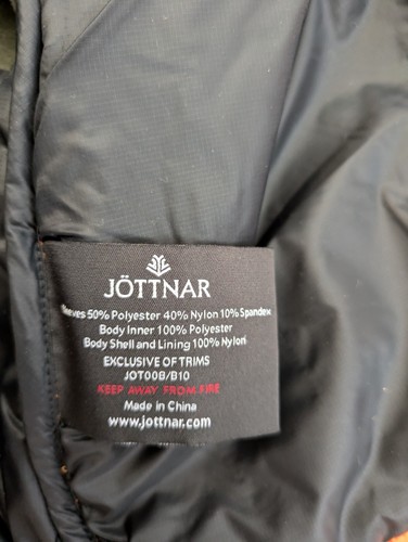 Jottnar Jacket Womens Large Windbreaker Polartec Power Stretch Ski Coat Alfar L - Picture 12 of 15