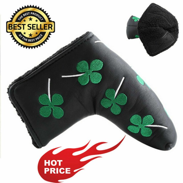 Putter Headcover Blade For Scotty Cameron Bettinardi Green Four Leaf eBay