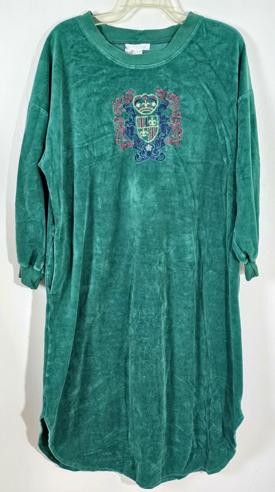 Komar Vtg Women's Pull Over Housedress Lounge Wea… - image 1