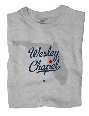 Wesley Chapel Florida FL Fla T-Shirt MAP