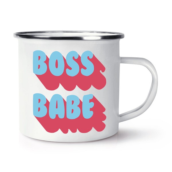 Boss Baby Emaille Becher Tasse Damen Mutter Muttertag Manager Direktor Arbeit-image