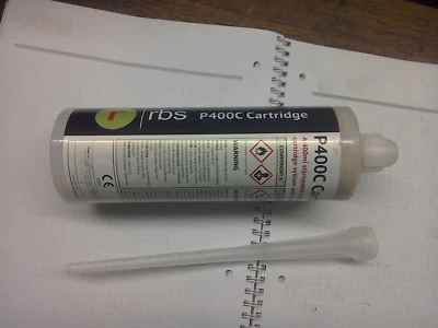RESAPOL RBS P400C CARTRIDGE RESIN ANCHOR FIXING.styrenated polyester.400ml.