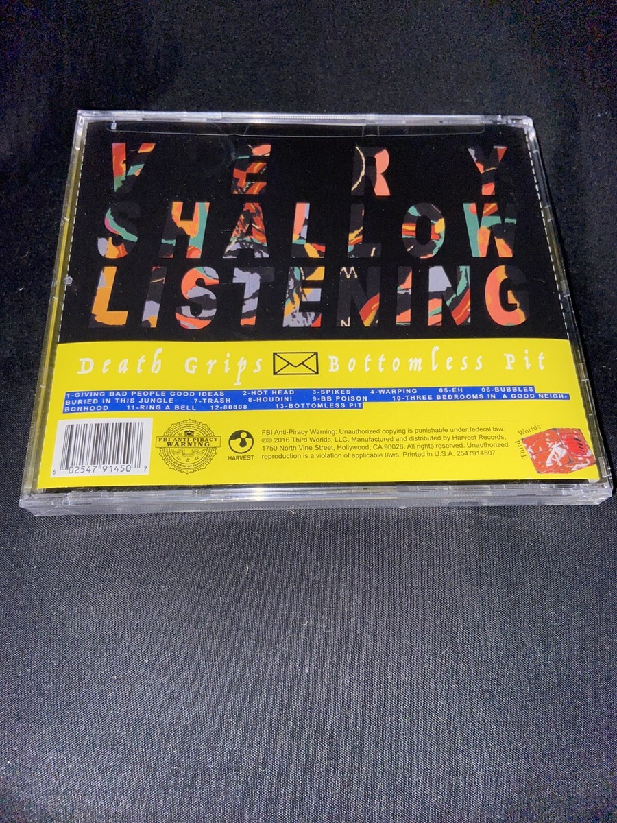 Death Grips Bottomless Pit Rap Rock Explicit Brand New Sealed cd 