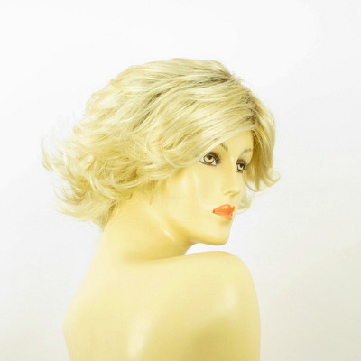 Perruque Synthétique Femme 'Jeannette' - Blond Clair Méché Cuivré Chocolat - Longueur 27" - Neuf Avec Étiquettes