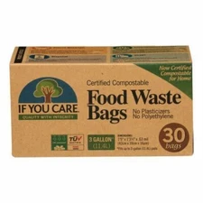 Certified Compostable Food Waste Bags 30 Count By If You Care