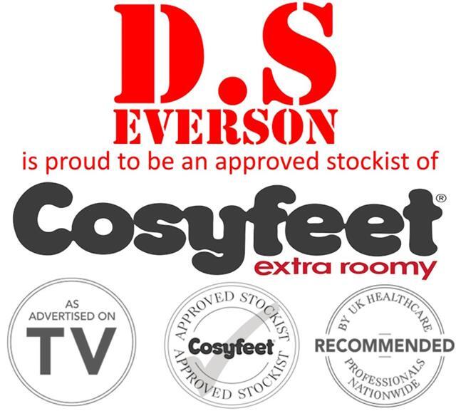 Cosyfeet Womens Casual Shoe Darcy Wide Fit 6E Width Navy UK Size 8