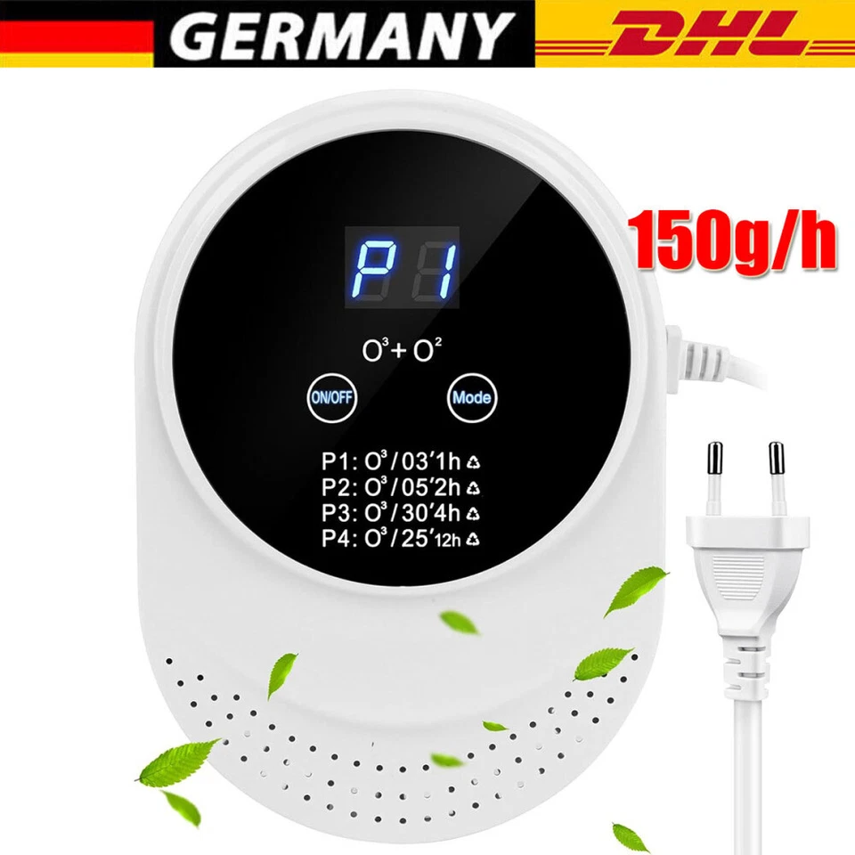 Negativ Ionen Generator Portable Luftreiniger Silent Ionisator Reiniger DE - Bild 3 von 4
