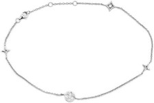 NEW Star Anklet 925 Sterling Silver Adjustable Womens Anklet Gift